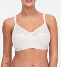 Norah Supportive Wirefree Bra Talc 36C