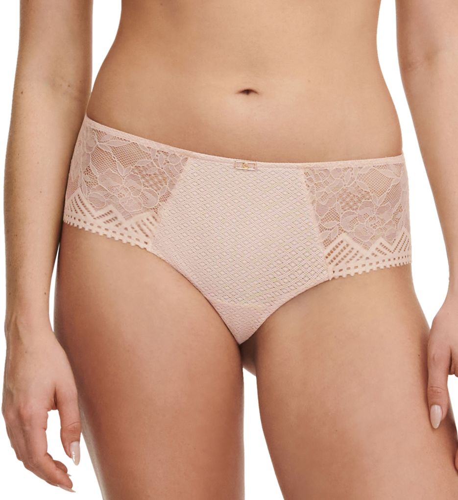 Chantelle Women's Origins Hipster Panty in Beige | Size XL | HerRoom.com