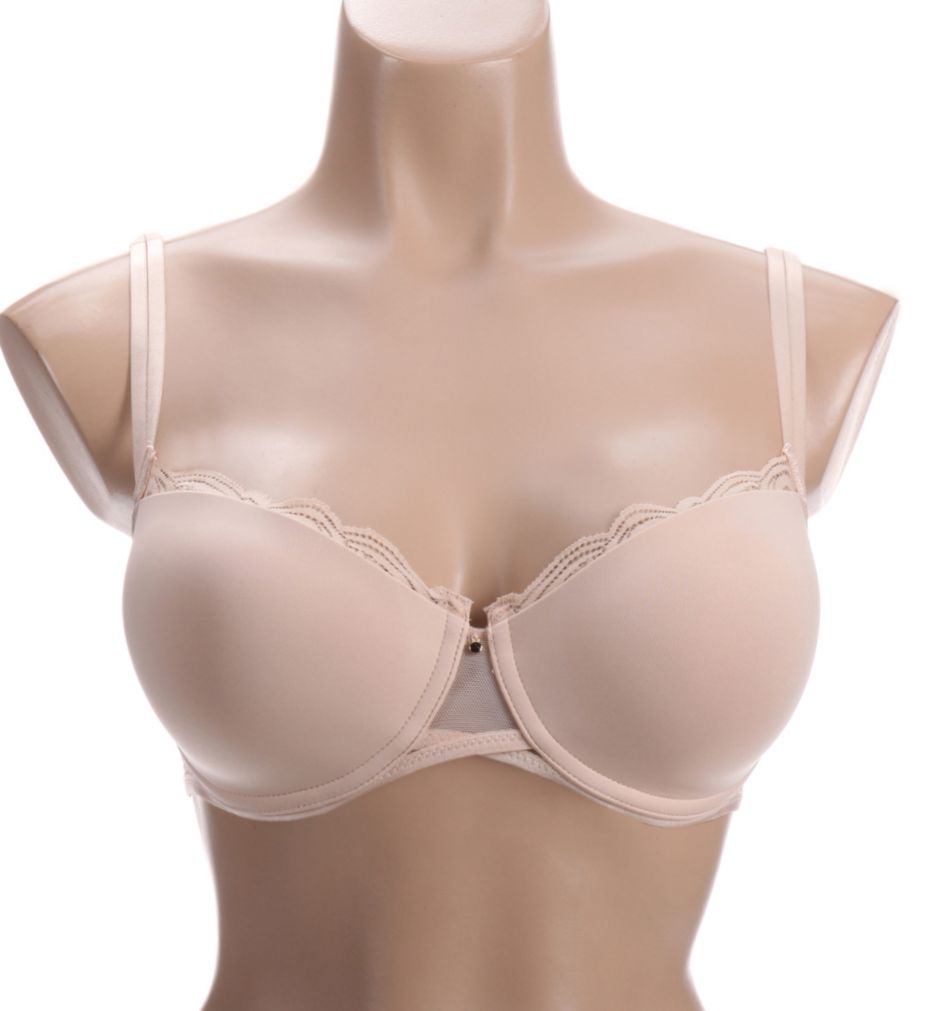 NWOT nude Chantelle underwire padded bra 3646 size 32D