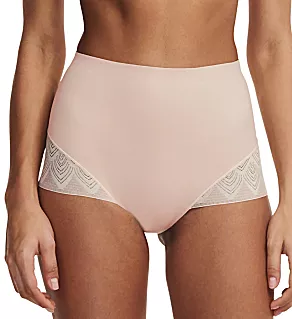 Lace Shapewear High Waist Brief Panty Nude Blush XS