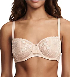 Day to Night Lace Unlined Demi Bra Nude Blush 34C