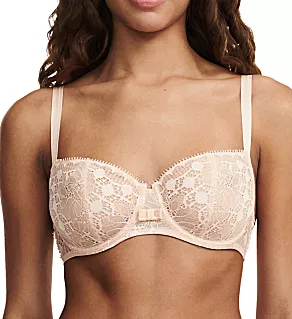 Day to Night Lace Unlined Demi Bra Nude Blush 34B