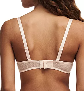 Day to Night Lace Unlined Demi Bra Nude Blush 34B