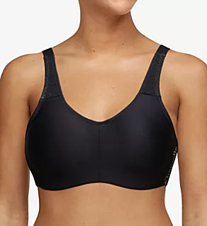 High Impact Everyday Sports Bra Black/Grey 32C