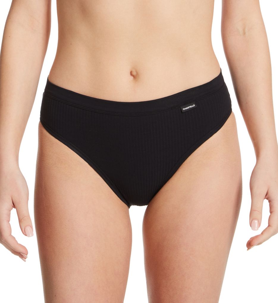 Chantelle Cotton Comfort Hi Cut Brief Panty 15P5 - Image 1