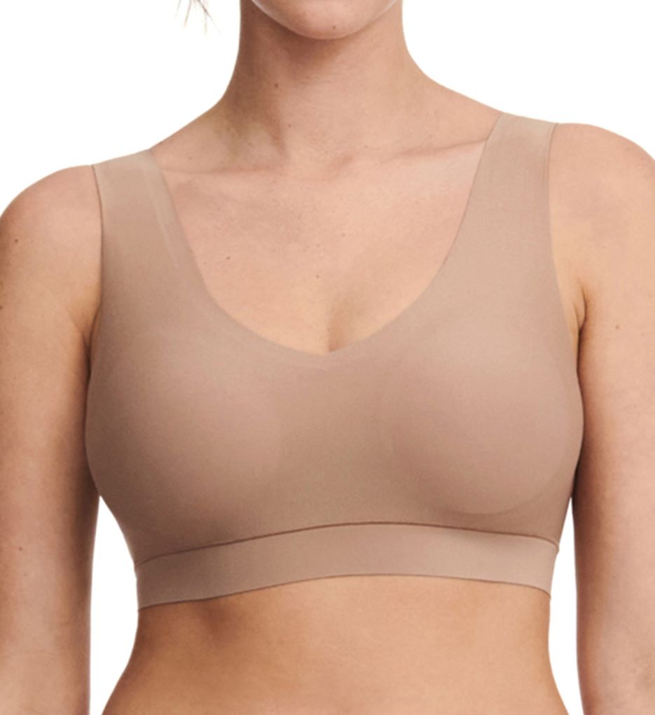 Chantelle Women's Soft Stretch Padded Bra Top in Beige | Size 2XL | HerRoom.com