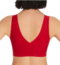 Soft Stretch Padded Bra Top Poppy Red XS/S