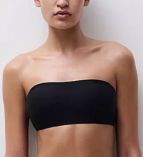 Soft Stretch Padded Bandeau Bra Black XS/S