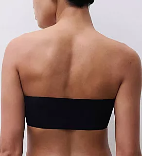 Soft Stretch Padded Bandeau Bra Black XS/S