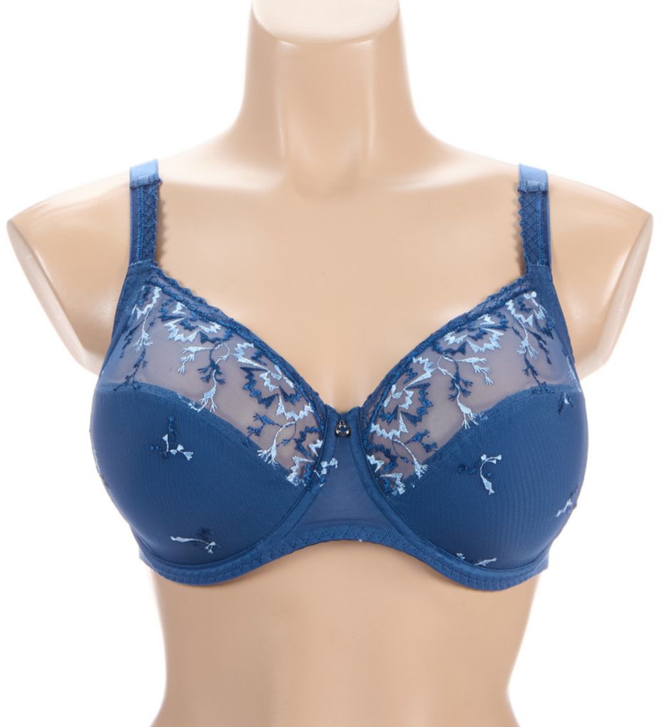 Chantelle Every Curve Full Coverage Unlined Bra Jeans Blue 36F  - Image 1