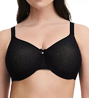 C Magnifique Molded Minimizer Underwire Bra Black 34C