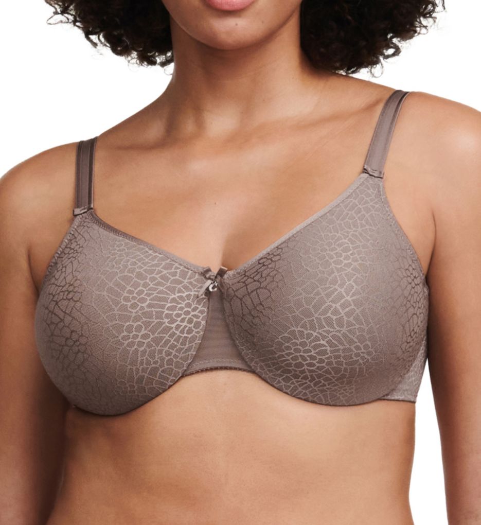 Chantelle Women's C Magnifique Molded Minimizer Underwire Bra in Beige | Plus Size 40F | HerRoom.com