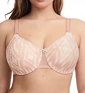 C Magnifique Molded Minimizer Underwire Bra Ikat Print 42C