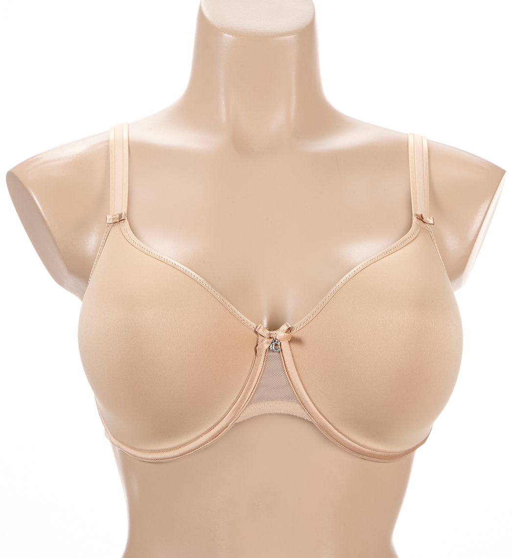 Chantelle C Magnifique Seamless Contour Spacer Minimizer Bra Ultra Nude 38I  - Image 1