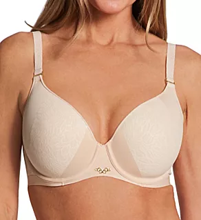 Pure Lace Smooth Lightweight T-shirt Bra Nude Blush 32C
