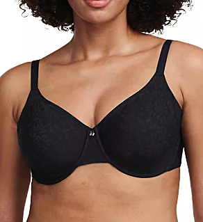 Comfort Chic Full Coverage Underwire Bra Black 34C