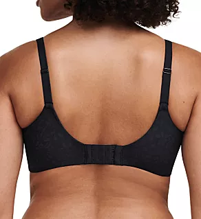 Comfort Chic Full Coverage Underwire Bra Black 34C