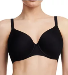 Comfort Chic Full Coverage Memory Foam Bra Black 38C