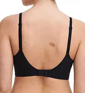 Comfort Chic Wirefree Bra Black 40G