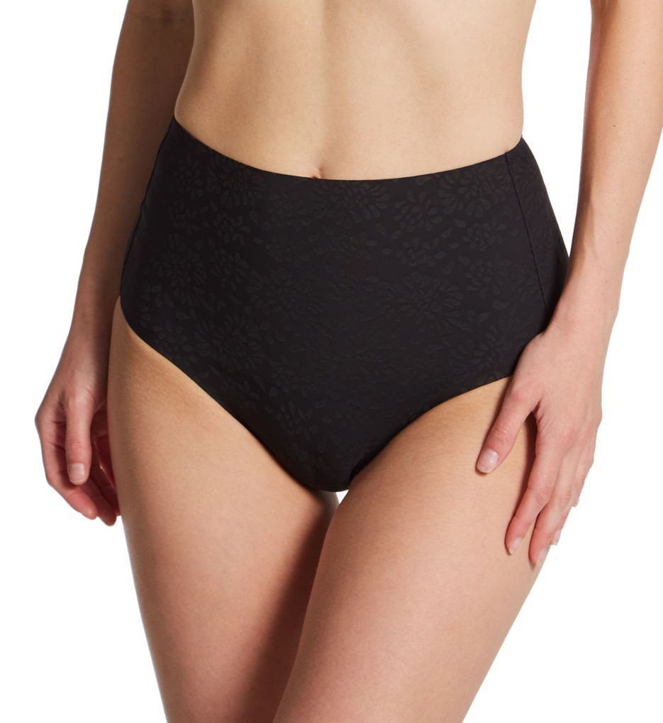 Chantelle Comfort Chic High Waist Control Brief Panty Black S  - Image 1
