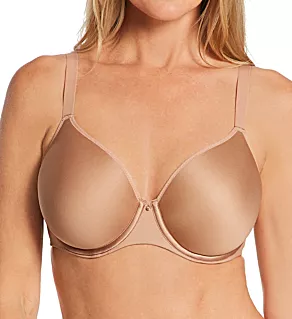 Comfort Chic Back Smoothing T-Shirt Bra Coffee Latte 32C