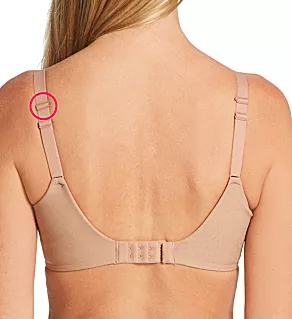 Comfort Chic Back Smoothing T-Shirt Bra Coffee Latte 32C