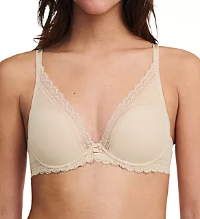 Parisian Allure Plunge T-Shirt Bra Ultra Nude 36B