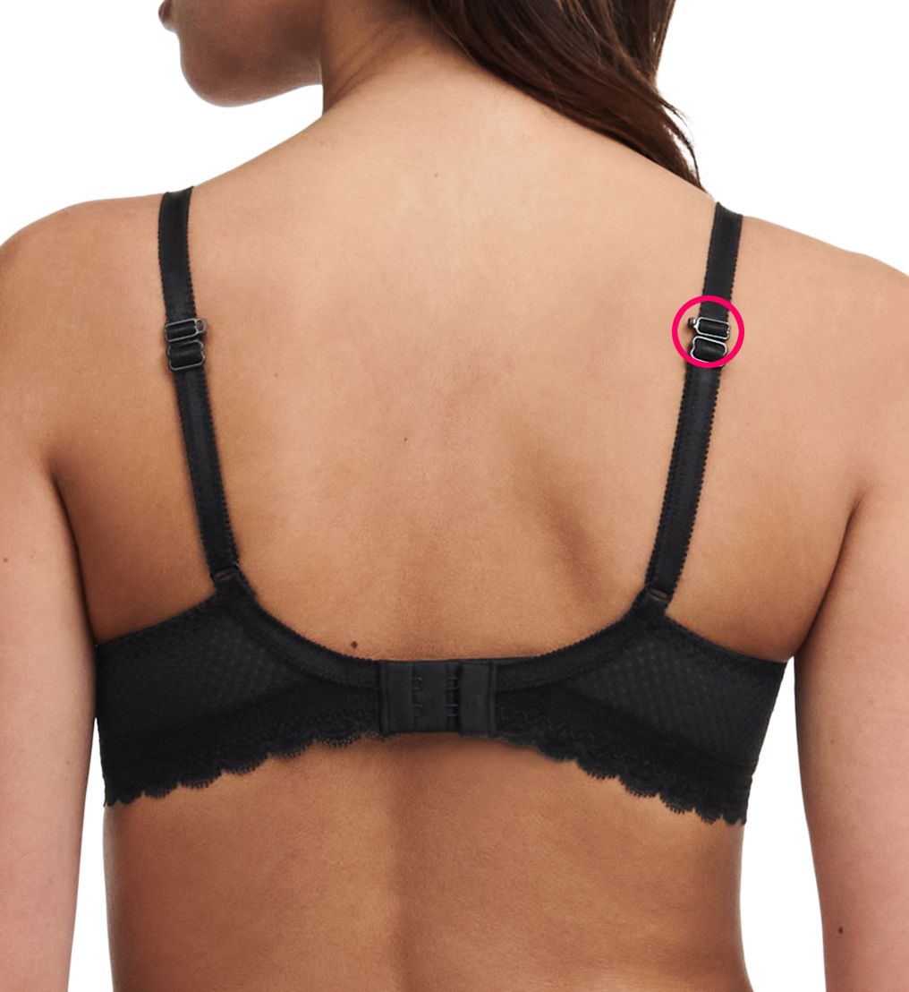 Chantelle Parisian Allure Plunge T-Shirt Bra Black 34B  - Image 2