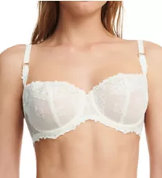 Champs Elysees Lace Unlined Demi Bra Ivory 32B