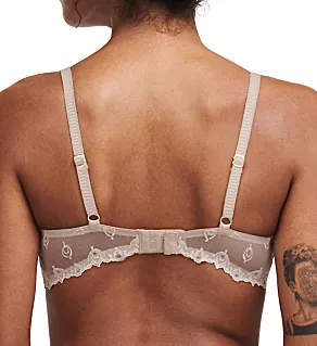 Champs Elysees Lace Unlined Demi Bra Cappuccino 36E