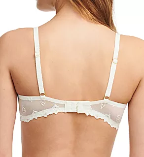 Champs Elysees Lace Unlined Demi Bra Ivory 32B