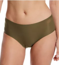 Soft Stretch Seamless Hipster Panty Army Khaki O/S