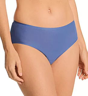 Soft Stretch Seamless Hipster Panty Storm Blue O/S