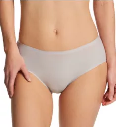 Soft Stretch Seamless Hipster Panty Stone Grey O/S