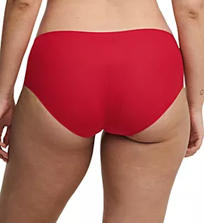 Soft Stretch Seamless Hipster Panty Poppy Red O/S