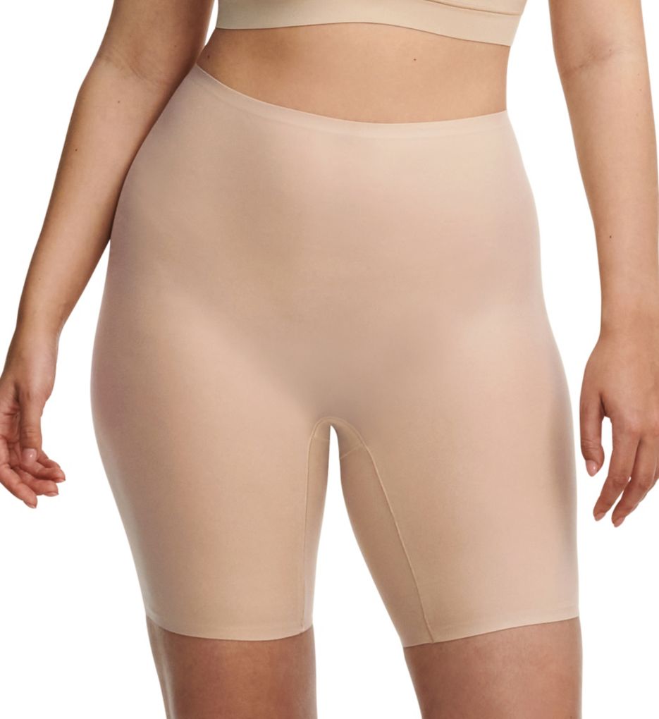 Soft Stretch Hi Waist Mid-Thigh Short-fs