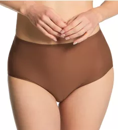 Soft Stretch Seamless Brief Panty Cocoa Brown O/S