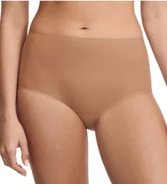 Soft Stretch Seamless Brief Panty Coffee Latte O/S