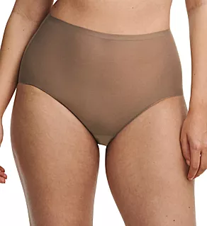 Soft Stretch Seamless Brief Panty Hazelnut O/S