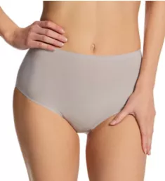 Soft Stretch Seamless Brief Panty Stone Grey O/S