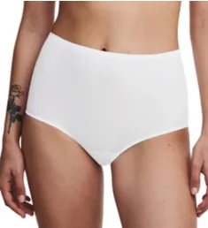 Soft Stretch Seamless Brief Panty White O/S