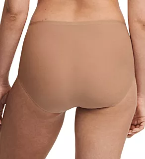 Soft Stretch Seamless Brief Panty Coffee Latte O/S