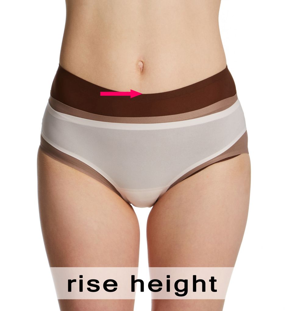 Soft Stretch Seamless High Rise Brief 2647 Pale Rose (O8) - Lace & Day