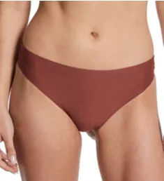 Soft Stretch Seamless Thong Panty Amber O/S