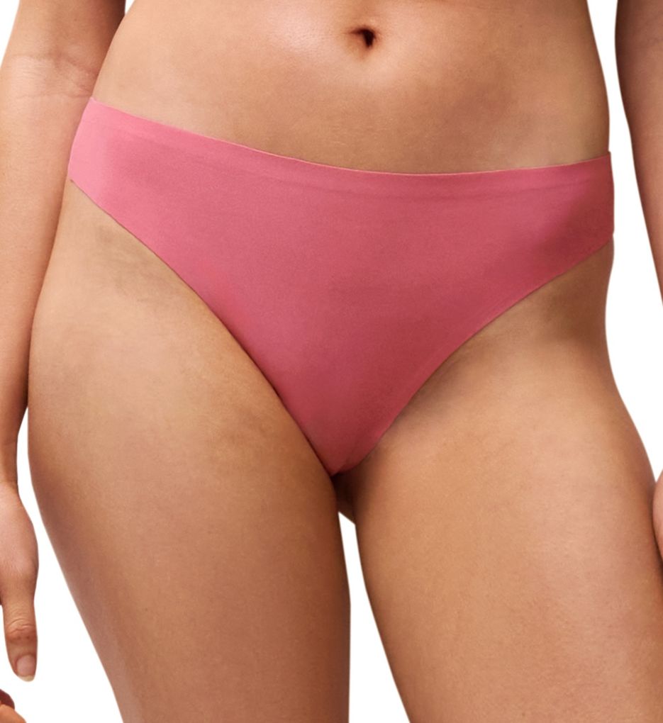 Chantelle Women's Soft Stretch Seamless Thong Panty in Gardenia | HerRoom.com