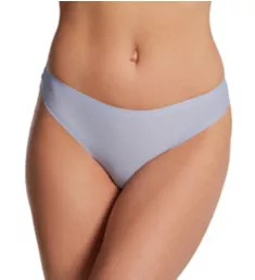 Soft Stretch Seamless Thong Panty Slate Blue O/S