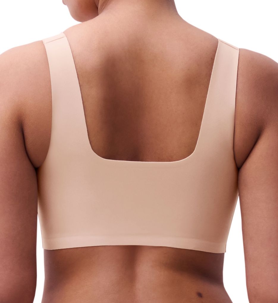 Chantelle Soft Stretch Scoop Neck Bralette Nude Blush L  - Image 2