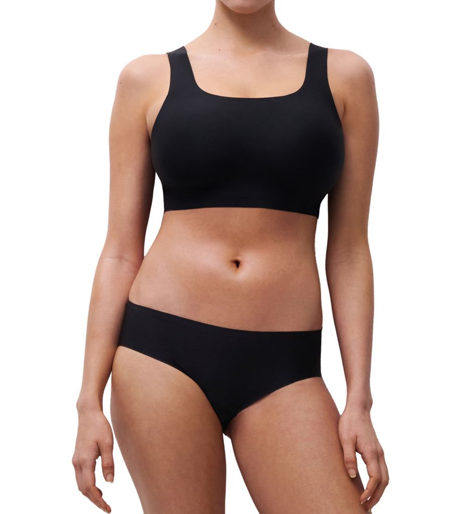 Chantelle Soft Stretch Scoop Neck Bralette Nude Blush L  - Image 4