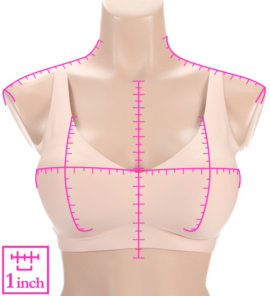 Chantelle Soft Stretch V Neck Light Support Bra 26BQB - Image 3