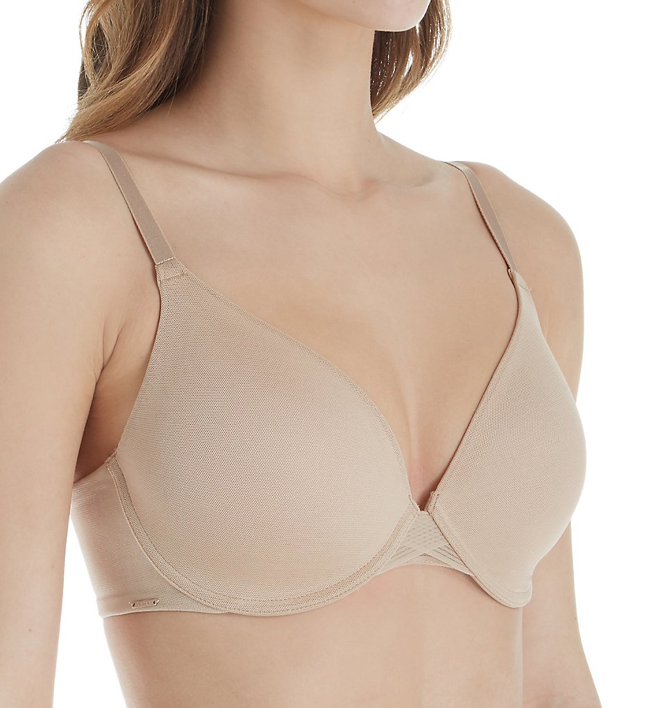 Chantelle 2906 C Smooth Full Coverage T-Shirt Smoothing Back Bra (Ultra Nude)
